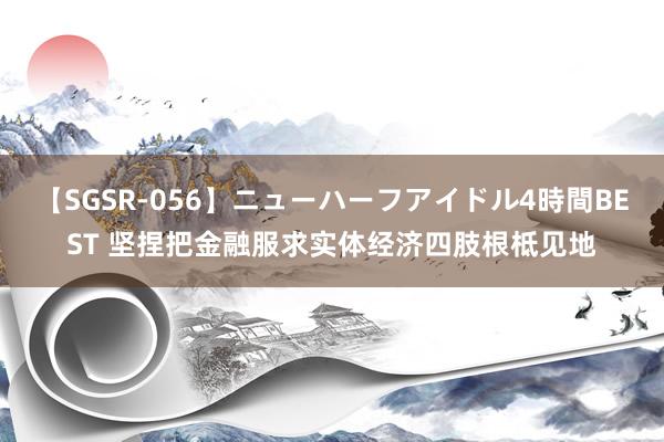 【SGSR-056】ニューハーフアイドル4時間BEST 坚捏把金融服求实体经济四肢根柢见地