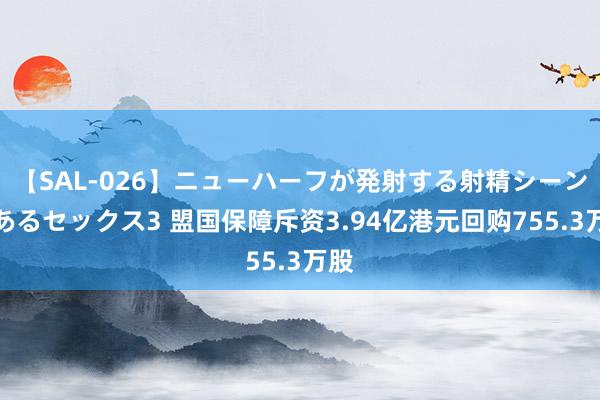 【SAL-026】ニューハーフが発射する射精シーンがあるセックス3 盟国保障斥资3.94亿港元回购755.3万股